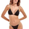 Kanti Sliding Triangle Bikini Top -Everythingbutwater Store 020 621 001 Bikini Top Firenze Black Front