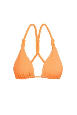 Edie Knotted Triangle Bikini Top 7 Edie Knotted Triangle Bikini Top -Everythingbutwater Store 086 772 068 Bikini Top Mandarine Laydown