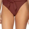Tessa Tie Banded High Waist Bikini Bottom