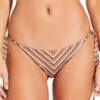 Natalie Hipster Bikini Bottom -Everythingbutwater Store 131NBSPAR Bikini Bottom Sparkle Stripe Front