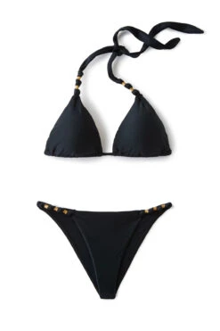 Paula Tab Side Hipster Bikini Bottom -Everythingbutwater Store 164 611 001 Bikini Bottom Black Laydown