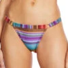 Ines Textured Tab Side Hipster Bikini Bottom