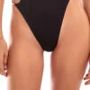 Cindy High Waist Bikini Bottom -Everythingbutwater Store 254 621 001 Bikini Bottom Firenze Black Front