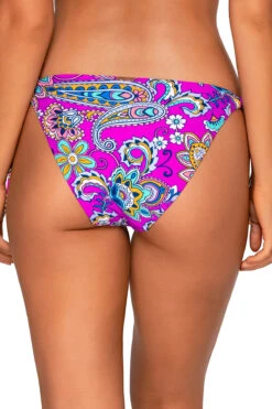 Everlee Tie Side Hipster Bikini Bottom -Everythingbutwater Store 263BMARRA Bikini Bottom Marrakesh Back