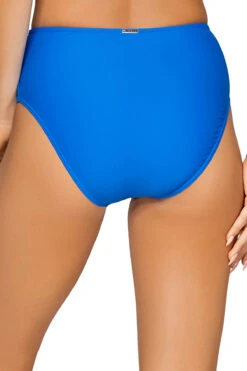High Road High Waist Bikini Bottom 6 High Road High Waist Bikini Bottom -Everythingbutwater Store 30BELEBL Bikini Bottom Electric Blue Back