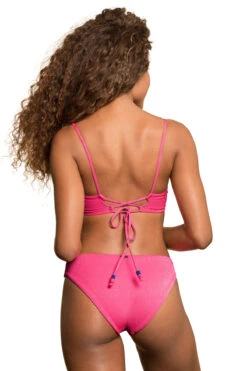 Maaji Dainty Reversible Underwire Bikini Top 8 Maaji Dainty Reversible Underwire Bikini Top -Everythingbutwater Store 3205SUN008 Bikini Top Hot Fuchsia Back
