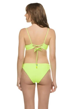 Maaji Dainty Underwire Bikini Top -Everythingbutwater Store 3205SUN507 Bikini Top Chartreuse Back
