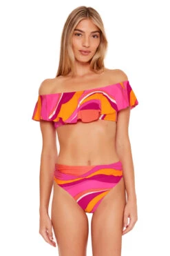 Vivid Vista Bandeau Bikini Top