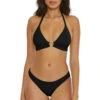 Mira Halter Bikini Top -Everythingbutwater Store 483137 Bikini Top Black Front