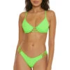 Emory Bralette Bikini Top -Everythingbutwater Store 483337 Bikini Top Lime Juice Front