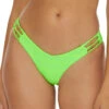 Tia V-Front Brazilian Bikini Bottom 1 Tia V-Front Brazilian Bikini Bottom -Everythingbutwater Store 484437 Bikini Bottom Lime Juice Front