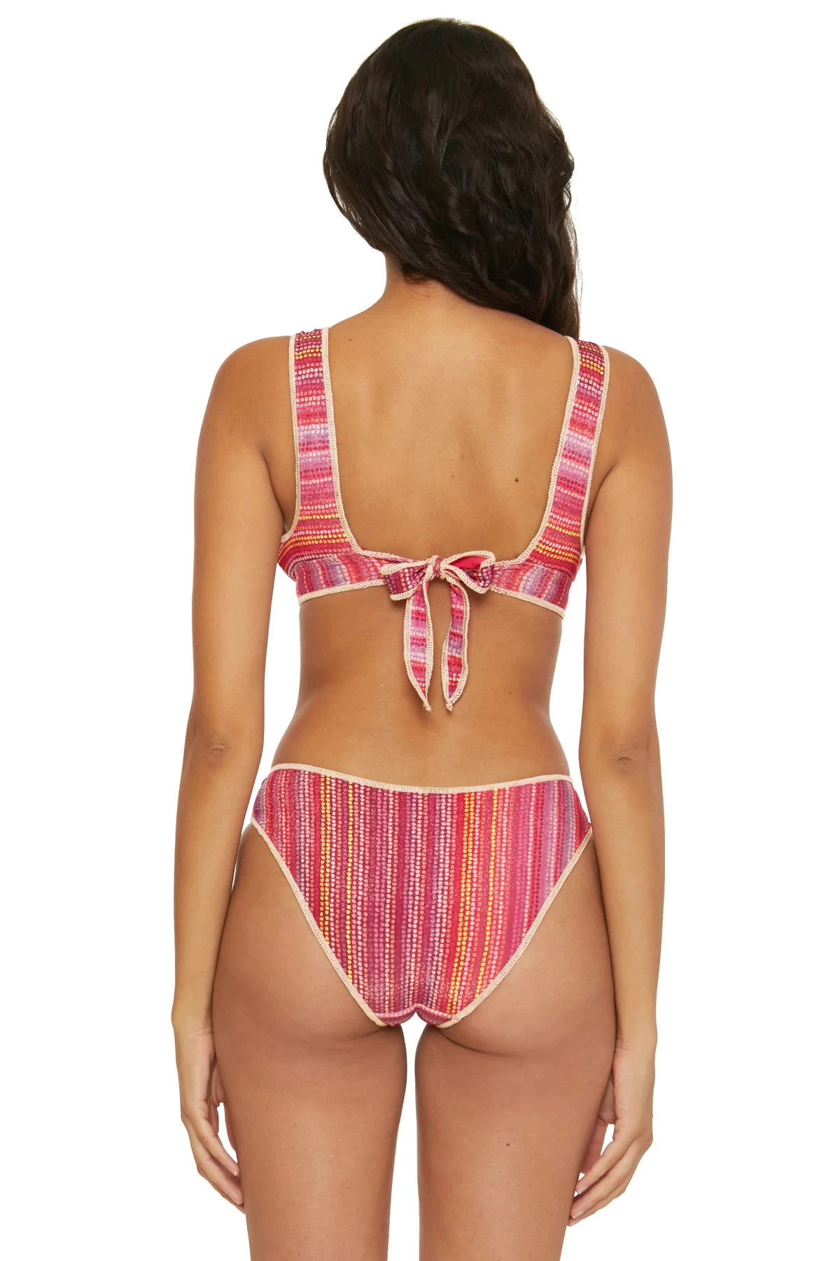 Callie Metallic Bralette Bikini Top 4 Callie Metallic Bralette Bikini Top - Image 2