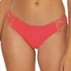 Daniella Tab Side Hipster Bikini Bottom 2 Daniella Tab Side Hipster Bikini Bottom -Everythingbutwater Store 544147 Bikini Bottom Paprika Front
