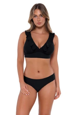 Willa Wireless Bralette Bikini Top (E-H Cup)
