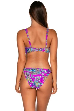 Taylor Underwire Bralette Bikini Top (E-H Cup) -Everythingbutwater Store 56TEFGMARRA Bikini Top Marrakesh Back