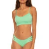 Juliet Bralette Bikini Top 2 Juliet Bralette Bikini Top -Everythingbutwater Store 853227 Bikini Top Sea Glass Front
