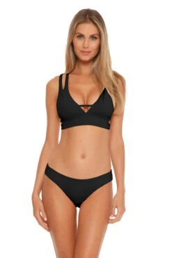 Banded X-Back Bikini Top