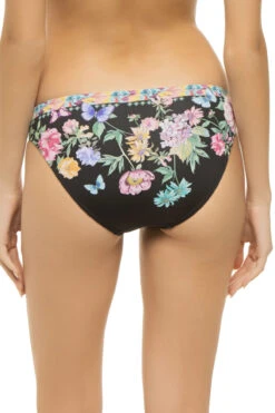 Johnny Was Ardella Butterfly Ring Side Hipster Bikini Bottom -Everythingbutwater Store CSW3423 M Bikini Bottom Multi Back