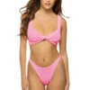 Juno Two Piece Bikini Set -Everythingbutwater Store JUNO Bikini Set Bubblegum Pink Front