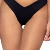Ryan Brazilian Bikini Bottom -Everythingbutwater Store L510BBLASA Bikini Bottom Black Sand Front