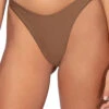 Kathleen Brazilian Bikini Bottom 2 Kathleen Brazilian Bikini Bottom -Everythingbutwater Store L530BTEAK Bikini Bottom Teak Front