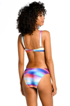 Underwire Twist Bralette Bikini Top -Everythingbutwater Store LB3ZQ70 Bikini Top Multi Back1