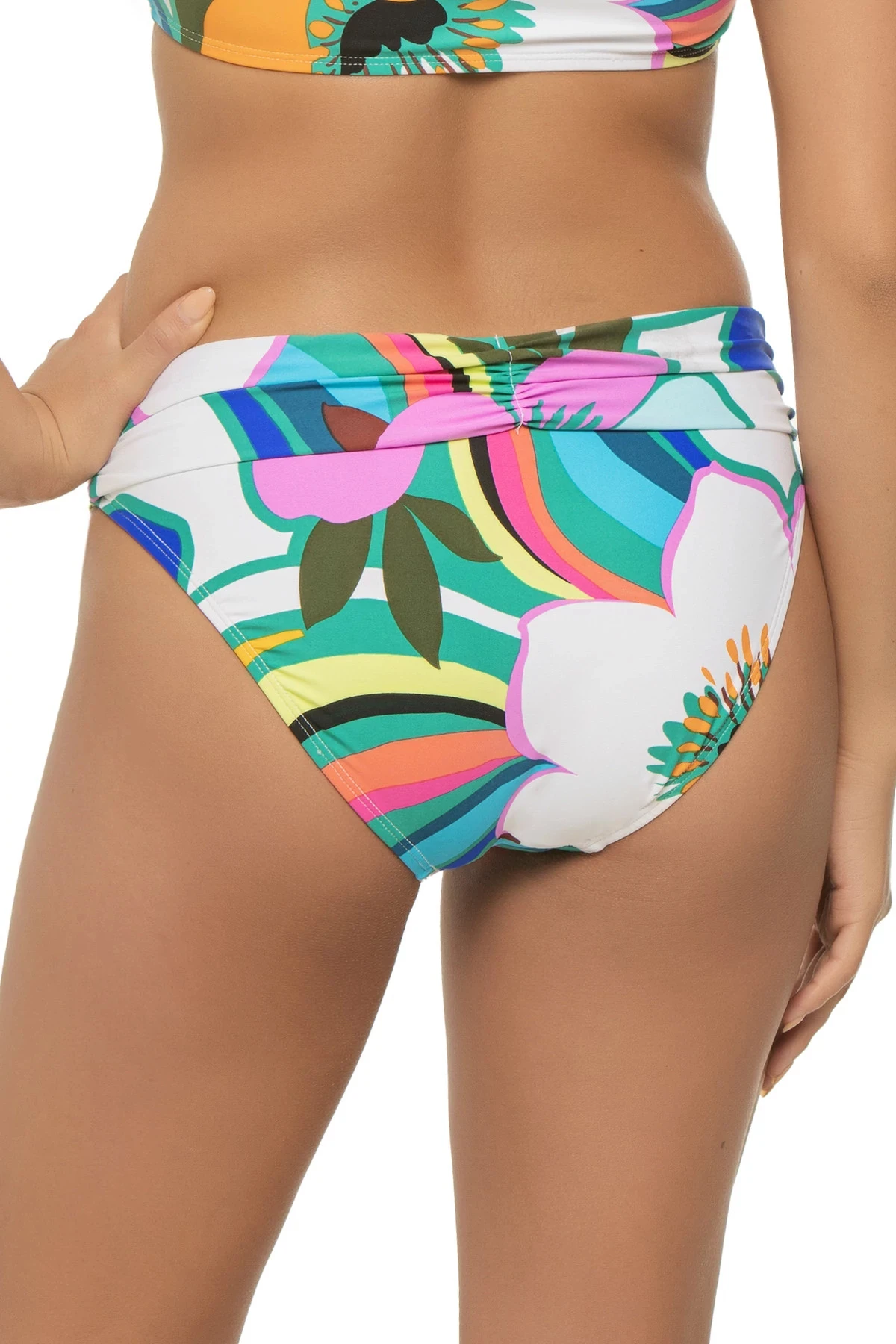 Sun Catcher Banded Hipster Bikini Bottom 4 Sun Catcher Banded Hipster Bikini Bottom - Image 2