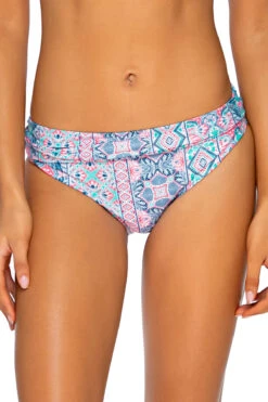 Aloha Banded Hipster Bikini Bottom