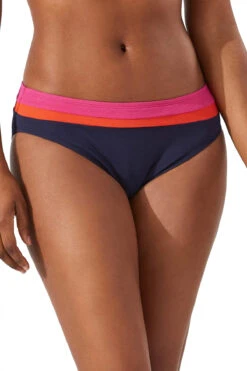 Tommy Bahama Colorblock Banded Hipster Bikini Bottom