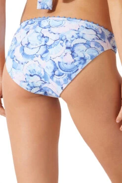 Tommy Bahama Reversible Side Shirred Hipster Bikini Bottom -Everythingbutwater Store SS200391 Bikini Bottom Blue Monday Back1