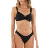 Ebba Underwire Bikini Top 2 Ebba Underwire Bikini Top -Everythingbutwater Store T43001 Bikini Top Black Front